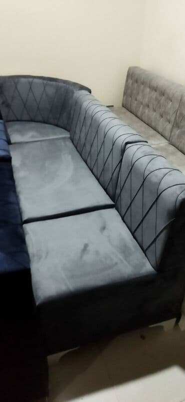 divan şəkilləri: Künc divan, Nabuk, Bazasız, Açılmayan — 2