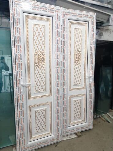 plastik gapi: Yeni Plastik qapı Zamok ilə, Zəmanətli, Pulsuz quraşdırma, Pulsuz çatdırılma, Ödənişli çatdırılma, Rayonlara çatdırılma — 13