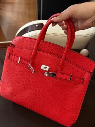 pandora qolbaqlar qizil: Əl çantası, Hermes, İşlənmiş — 2