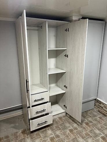 rr mebel fabriki: 2 qapılı, Siyirməli, Açılan, Düz dolab — 2