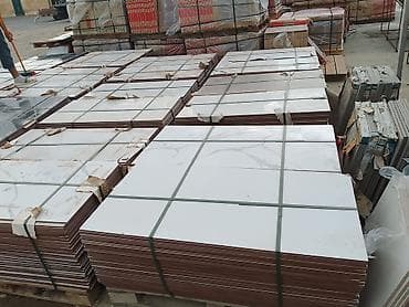 hamam kranti: Mərmər naxışlı keramika plitələr - Material: keramika, parlaq səth - — 1