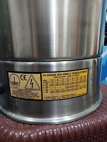 kt 8 max: Elektrik çaydan - 8 lt. 2 si birində ( su və dəmləmə) . 1 ay — 3