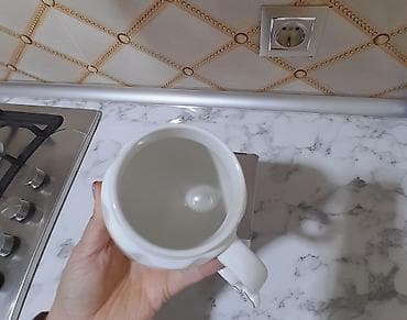 aboy ucuz: Fincanlar, rəng - Ağ, Keramika, 1 əd — 4