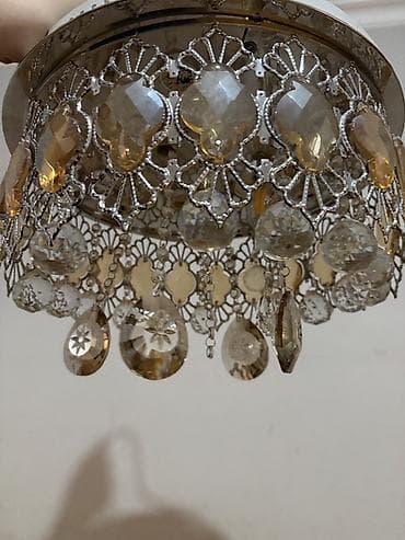 Ev üçün dekor: Çılçıraq, Metal — 3