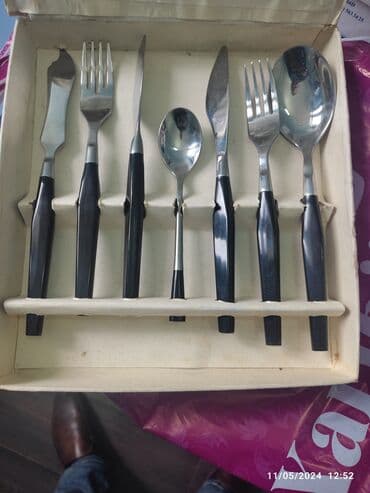 набор ножей zepter цена в бишкеке: Yemək naboru Sovet istehsalı istifadə olunmayib öz qutusunda təzə — 2