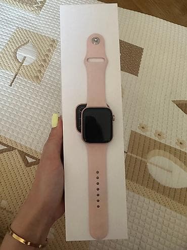 Смарт браслеты: Б/у, Смарт часы, Apple, цвет - Розовый — 3