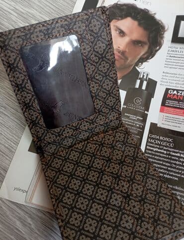 золотые комплекты с бриллиантами в баку: Кошелек, Новый — 4