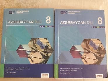 6 sinif azerbaycan dili: Məhsul: “Azərbaycanca Dili – 8” test toplusu (2 ədəd kitab) Nəşriyyat — 1