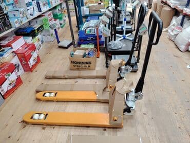 1 maşın qumun qiyməti: Transpalet — 2