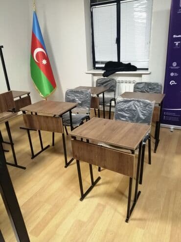 fırlanan stollar: Tədris kursları üçün stol stul dəstinin sexdən birbaşa satışı var — 8