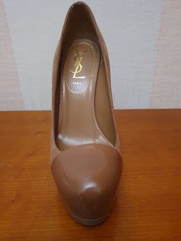 ysl ayakkabı qiymeti: Tuflilər, Ölçü: 34.5, rəng - Bej, Yeni — 6