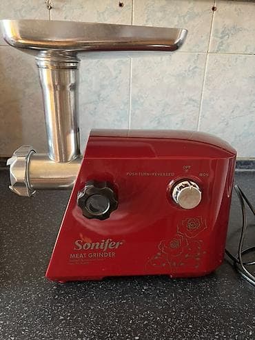 Ət çəkən maşın Sonifer, 1200 Vt, Revers ilə, İşlənmiş