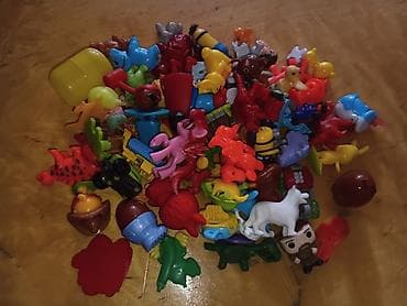 mini atv: Kinder Ozmo ve fergli oyuncaglar 1i 1M. bezileri 50qep. Məhsul — 2