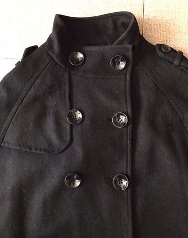 пальто зимнее: Пальто-пончо “Promod”, на подкладке. Свободный размер, от S до L, по — 2