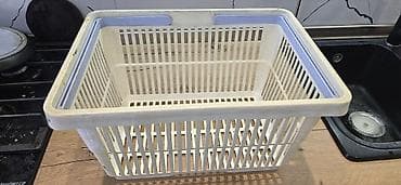 rezin slank: Plastik çoxməqsədli səbət - Material: qalın, möhkəm plastik - Rəng — 3