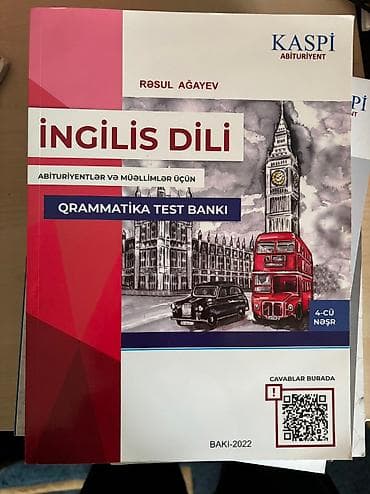 araz test: İngilis dili Testlər 10-cu sinif, Kaspi, 1-ci hissə, 2022 il — 1