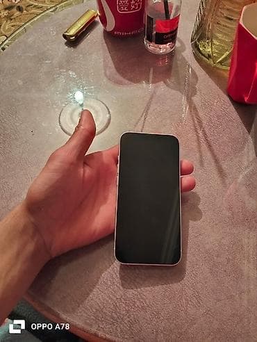 iphone telefon qiymetleri: IPhone 13, 256 GB, Ağ, Face ID — 5