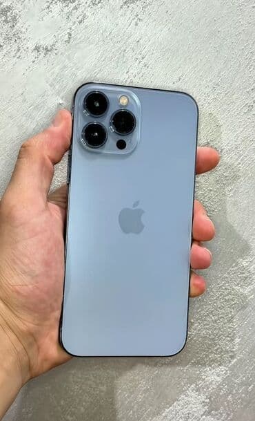 işlənmiş radiyator: IPhone 13 Pro Max, 128 GB, Sierra Blue, Face ID — 2
