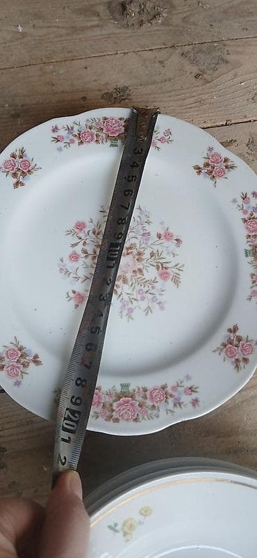 saxsı qablar satışı: Boşqablar, rəng - Ağ, Keramika — 8