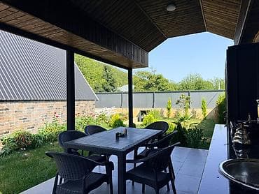 nabran villa kiraye: Qəbələ dağ mənzərəli A-frame villası – xüsusi həyətyanı sahə və şəxsi — 6