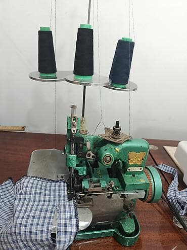 Elektronika: Sənaye overlok tikiş maşını – GN1-1D tipli 3-iplik - 3 konuslu sap — 1