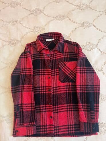 детские юбки в клетку: Məhsul: DeFacto uşaq flanel köynəyi - Yaş/ölçü: 9-10 yaş (CM 134-140 — 1