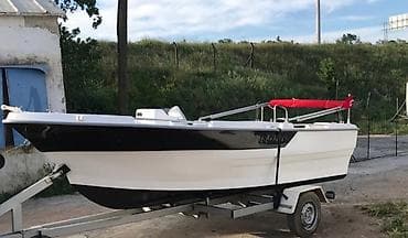 zil maşini: FRP (fiberglass) qayıq – açıq göyərtəli, çoxməqsədli model.Qiymet — 1