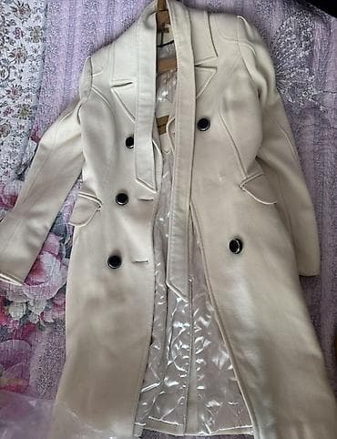 ağ baş: Palto, S, rəng - Ağ — 4