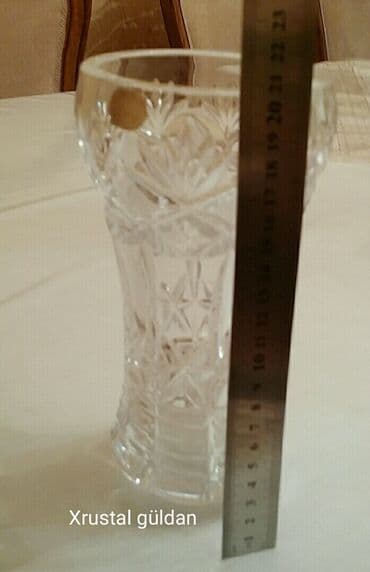 kala gul: Xrustal güldan.
Sovet dövründə alınmış, işlətməmişəm — 1