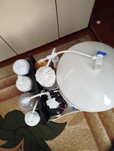 ev eşyalarl: Su filtiri Türkiyə istehsalı 10 litlik çən 6 filtir gidraforlu — 2