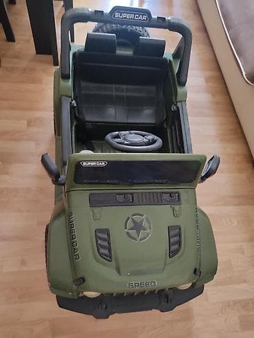 Jeep: Uşaq elektrik maşını – “SUPER CAR” off-road jeep stili adapteri yoxdur — 1