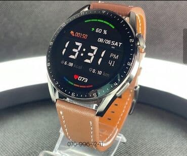 Yeni, Smart saat, Nabi, Sensor ekran, rəng - Qara