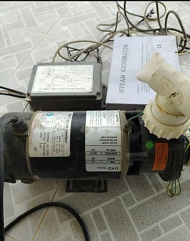 su motorlari: Spa/Jakuzi avadanlığı dəsti Tərkib: - DXD Motor Company su nasosu — 1