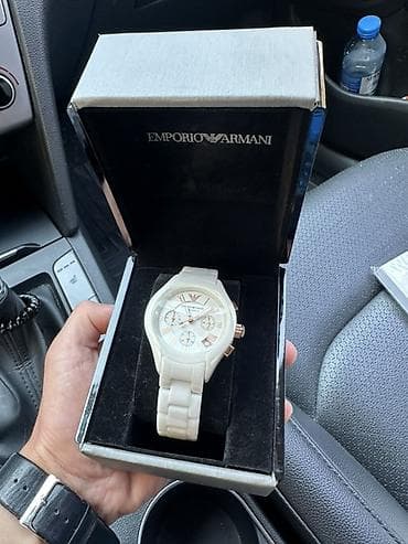 Yeni, Qol saatı, Emporio Armani, rəng - Ağ lalafo.az -da Yeni, Qol saatı, Emporio Armani, rəng - Ağ