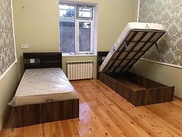 bazali yataq: Carpayi Bazalidir Fabrik Istehsalidir. Ceviz Krem Rengleri hazirda — 2