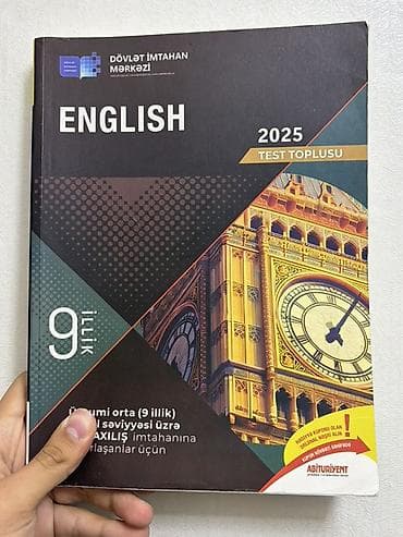Məhsul: DİM “English – 2025 Test Toplusu”, 9 illik Təsvir: - Dövlət
