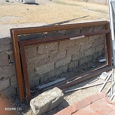 pendir: Taxta naxışlı PVC pəncərə çərçivələri və şüşə paketlər - Material — 3