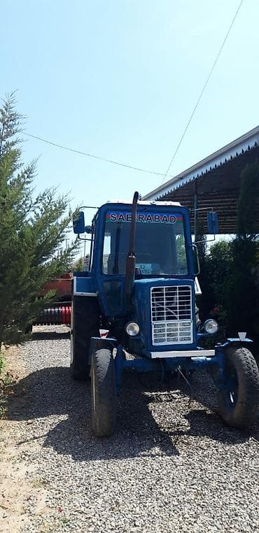 Tecili Traktor + ot presi komplekti - Traktor: Belarus MTZ seriyası