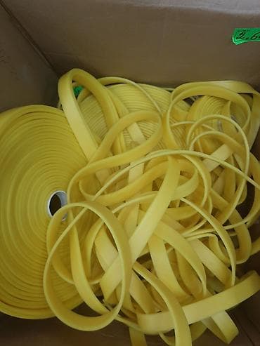 dim listening 1: Lateks elastik rezin lentlər (qırmızı və sarı) Məhsul təsviri: - — 5