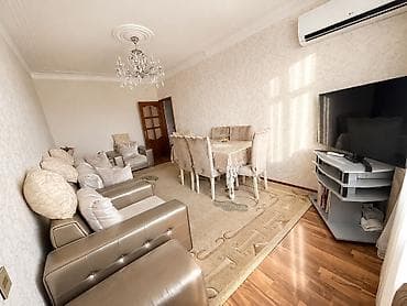luks home: Bakı, Bakıxanov qəs., 3 otaqlı, Köhnə tikili, 85 kv. m — 2