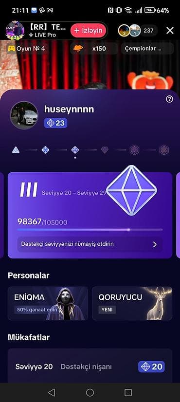 qaqa şekilleri profil ucun: Salam TƏCİLİ SATILIR Yalnız Onlayn 23 lvl tt hesabı satılır real — 1