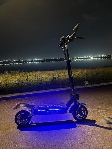 İşlənmiş Elektrik samokat 10", 501 - 750 Vt, > 45 km/s, Ünvandan götürmə — 6