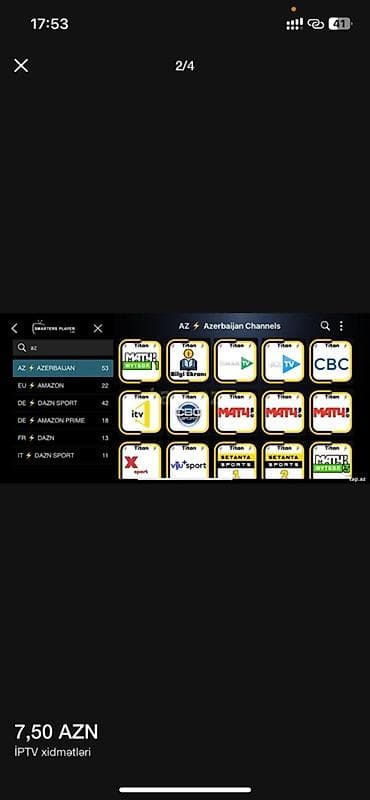 Paltar tikişi: IPTV xidmətləri – kabelsiz və aparatsız, sadəcə Wi‑Fi ilə. • 16 000+ — 2