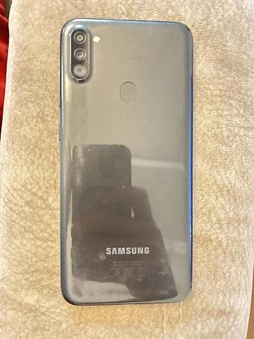 Samsung Galaxy A11, цвет - Черный, Отпечаток пальца at lalafo.az Samsung Galaxy A11, цвет - Черный, Отпечаток пальца