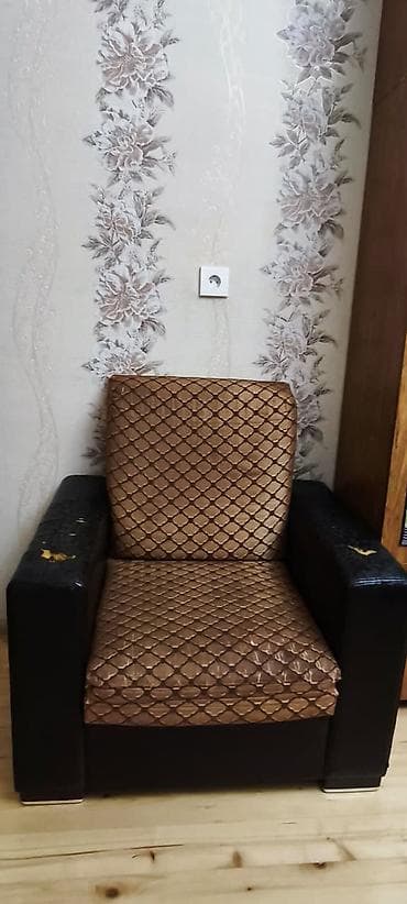 Mebel dəsti – 1 divan + 2 kreslo - Üslub: Müasir, minimal xətli. - lalafo.az -da Mebel dəsti – 1 divan + 2 kreslo - Üslub: Müasir, minimal xətli. -