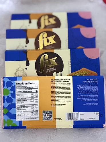 dam ortu: Fix Dessert Chocolatier – şokoladlı desert plitələri. Dubay şokoladı — 2