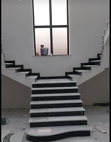 Mərmər və qranitdən fərdi hazırlanan mərtəbələr, pilləkənlər və mətbəx — 7