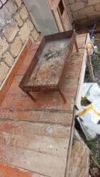 Boçkalar və çəlləklər: Metall manqal/qril - Material: qalın metal konstruksiya, istiliyə — 2