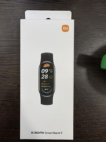 xiaomi mi band 1: Xiaomi Smart Band 9 – Midnight Black - Model: M2345B1 - Rəng — 2