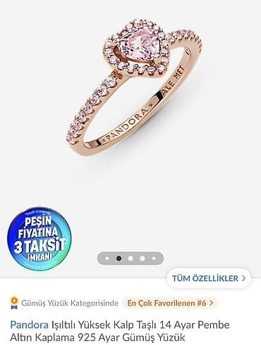 zergerlik: Üzük, Pandora, Çəhrayı qızıl — 5